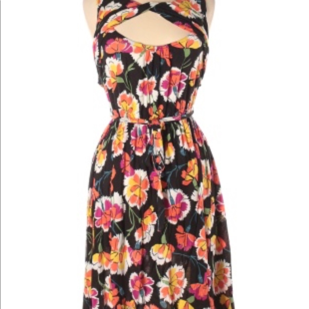 Anthropologie Lilka floral dress